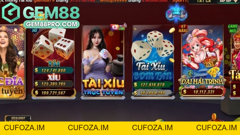 Sảnh Nổ Hũ B52 - Khám Phá Thế Giới Game Đổi Thưởng Tại Gem88