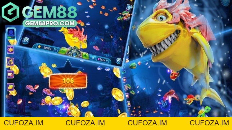 Sảnh Jili - Khám Phá Thế Giới Game Bắn Cá Cùng Gem88