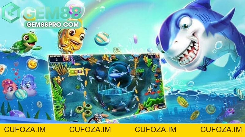 Sảnh Techplay - Khám Phá Game Bắn Cá Tại Gem88 Mùa 2026