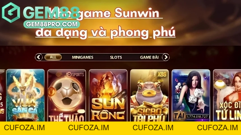 SunWin – Cổng Game Nổ Hũ Đổi Thưởng Số 1 Tại Gm88